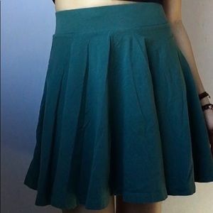 Muted Green Skater Skirt